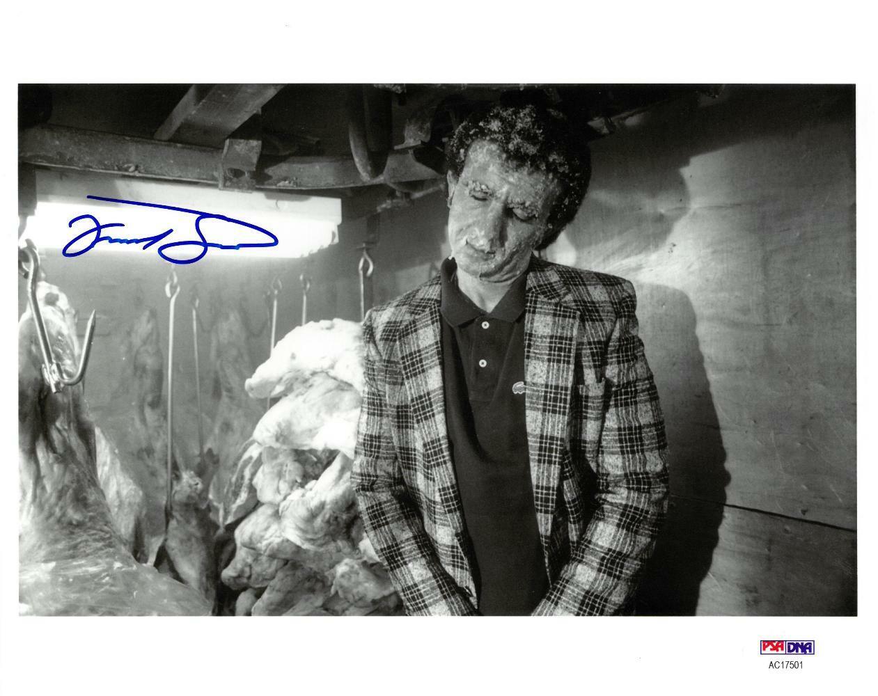 Frank Sivero Signed Goodfellas Authentic Autographed 8x10 B/W Photo Poster painting PSA/DNA COA