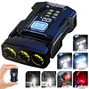 COB+SMD LED Super Bright Flashlight Rotatable Hat Clip Light for Night Running