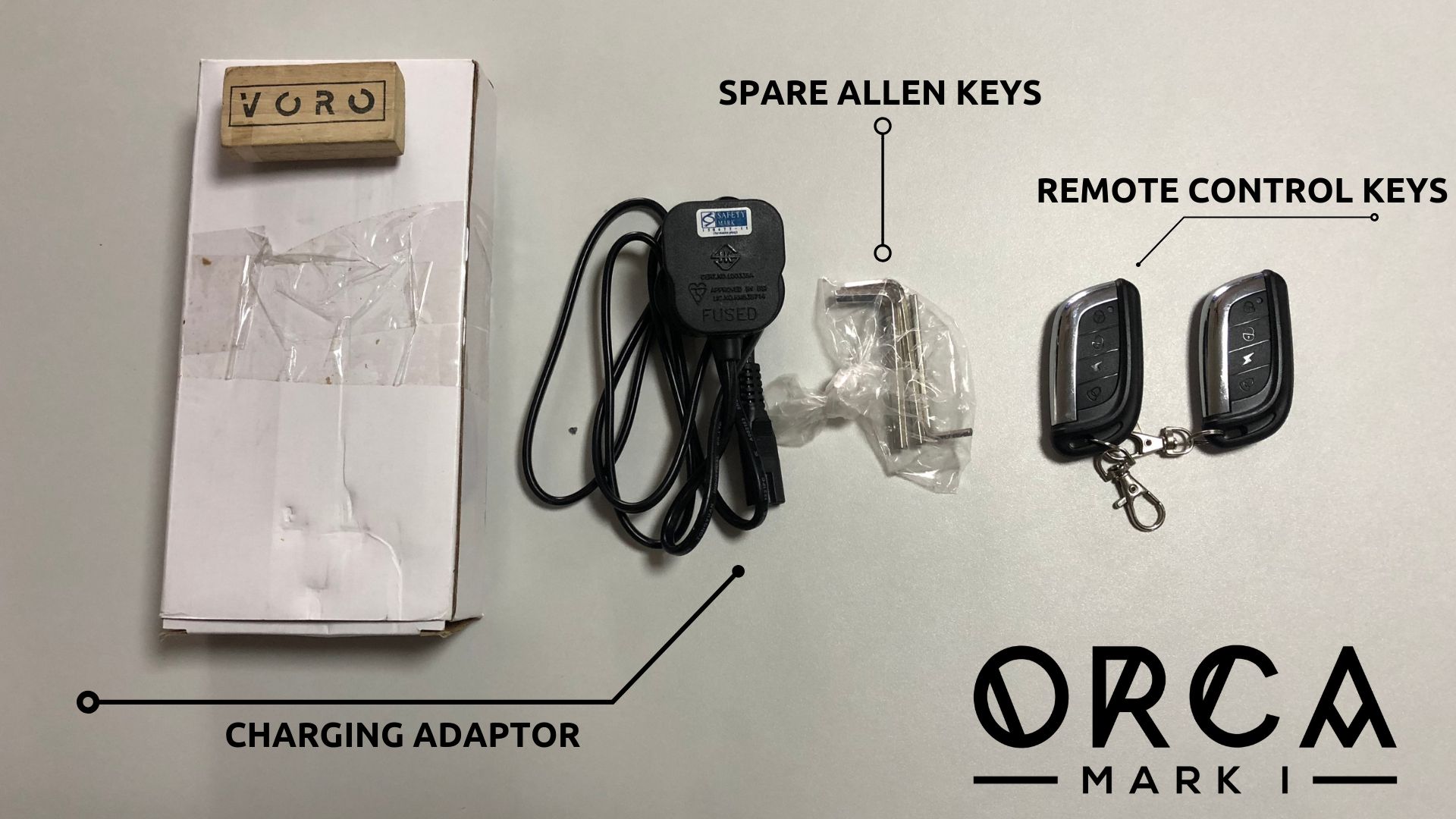 orca mark I scooter accessories