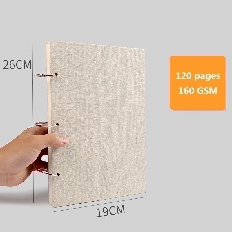 1 Piece Solid Color Learning Paper Casual Notebook