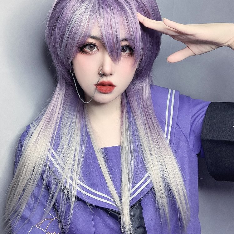 Harajuku Purple Wig BE993