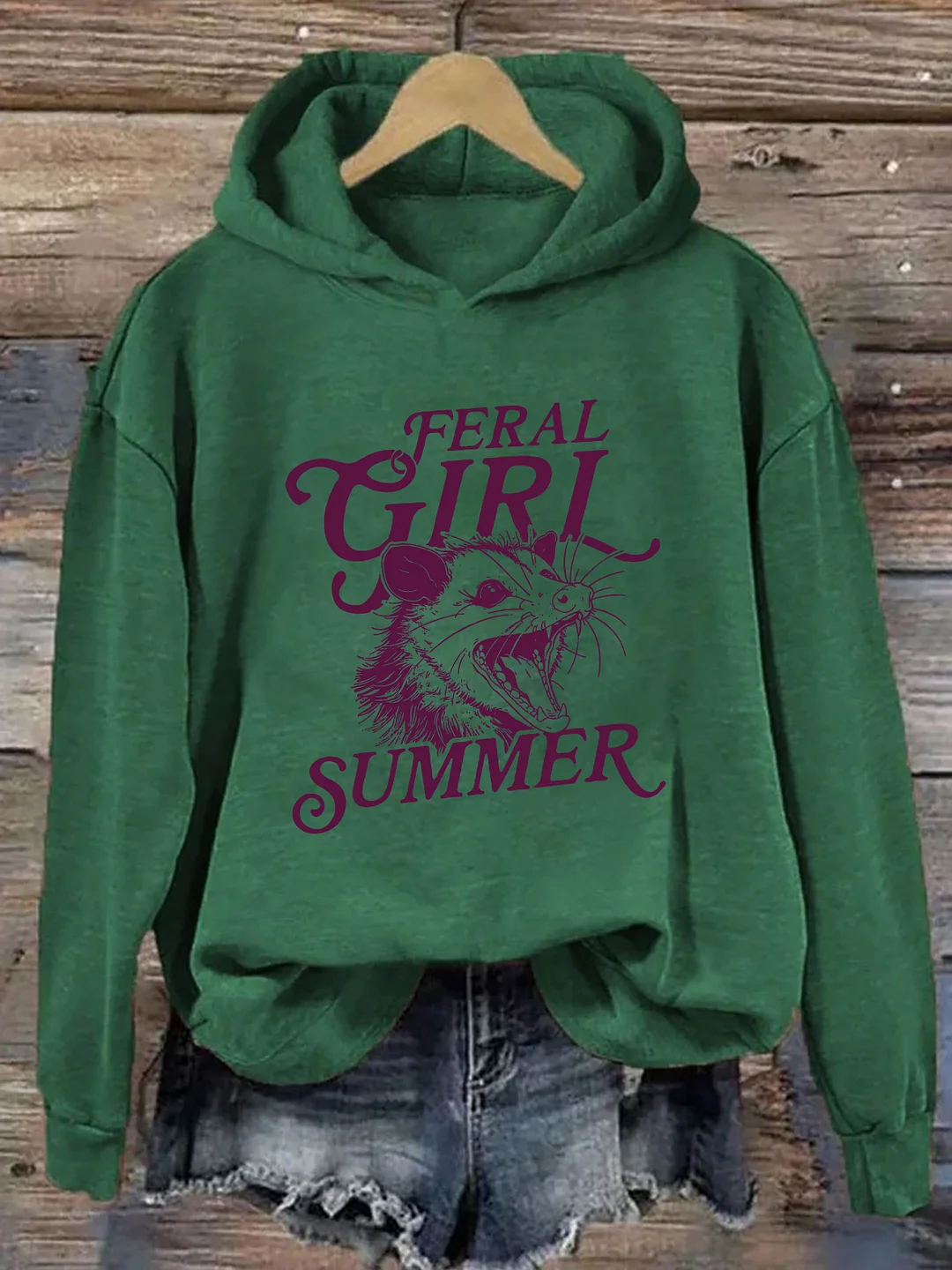 Feral Girl Summer Hoodie