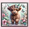Highland Cow-11CT Stamped Cross Stitch 50*45cm tapestrymarket