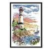 Lighthouse-14CT Stamped Cross Stitch Kit(30*40cm)