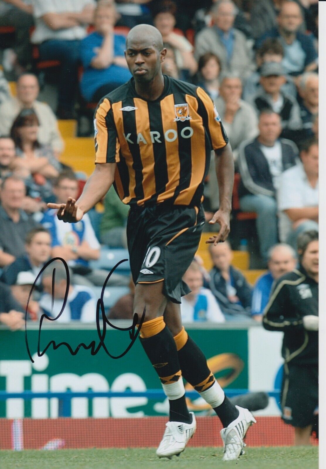 Anthony Gardner Hand Signed 12x8 Photo Poster painting - Hull City - Football Autograph 1.