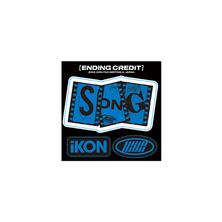 iKON 2024 Fan Meeting In Japan Design Mermber Name Stickers