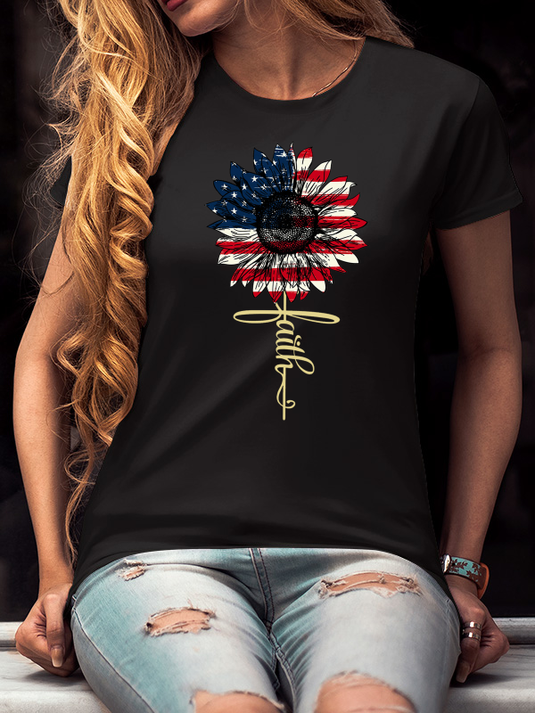 Sunflower Faith Women's T-Shirt
