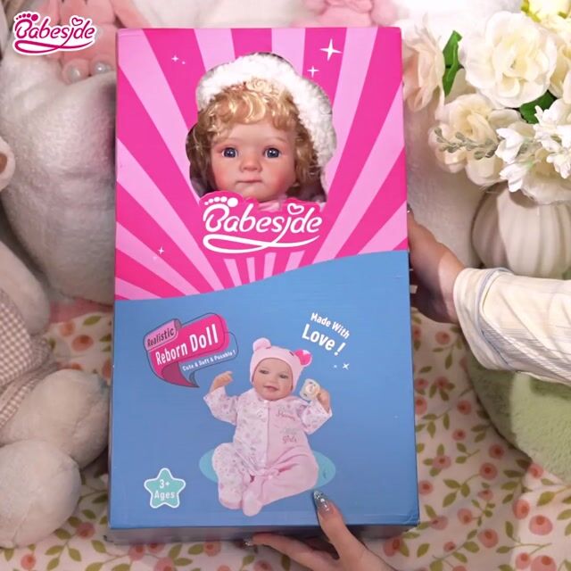 Upgraded Babeside Ziva 20&rdquo; Reborn Baby Girl &ndash; Smiling Face & Movable Eyes