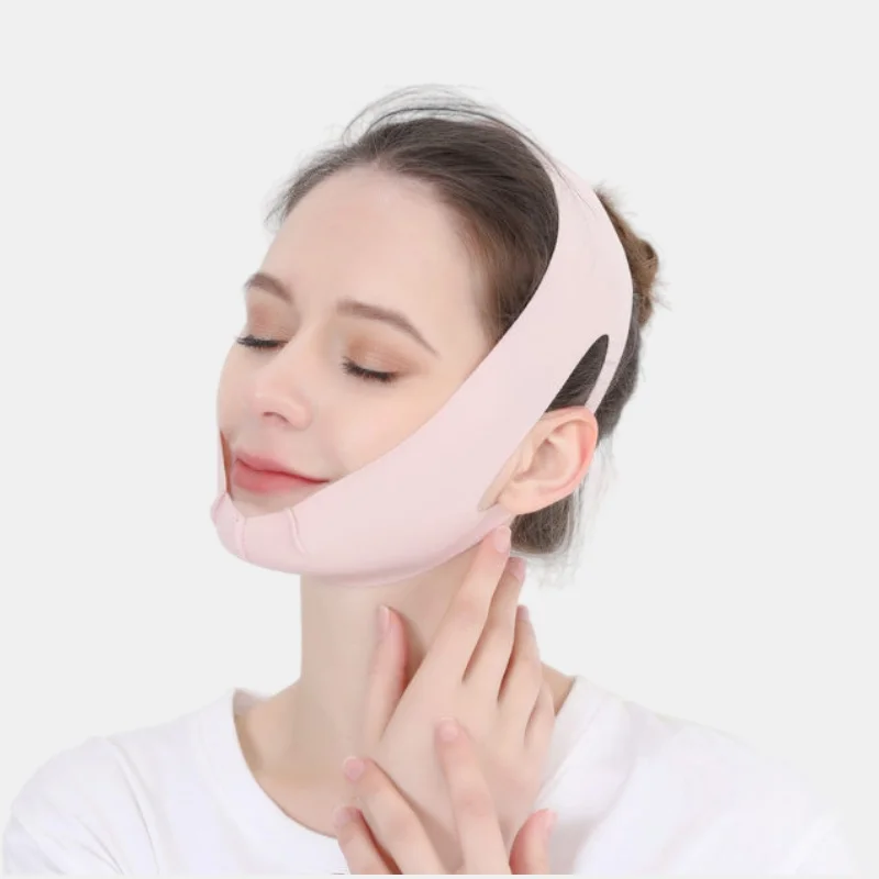 Adjustable Facial Slimming Strap V-face Mask Wearable To Sleep Pull To Tight