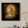 Diamond Painting-DIY Special Shaped Drill Pearl Painting Buddha Statue(35x35cm)