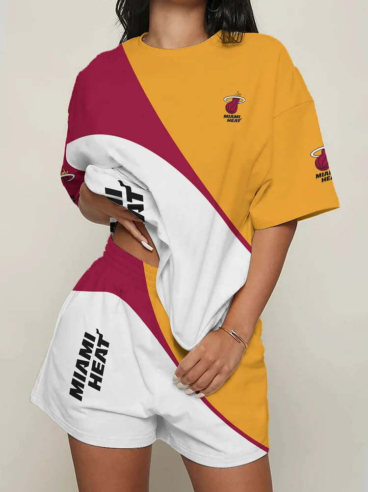 Miami Heat  Limited Edition Top And Shorts Two-Piece Suits