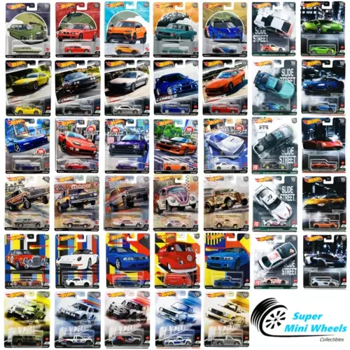 Dronehint Hot Wheels Premium Car Culture 1:64 - You Choose - Update 7/10/2023 Toy