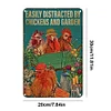 Chicken - Metal Tin Signs(8*12Inch/12*16Inch) - Animal
