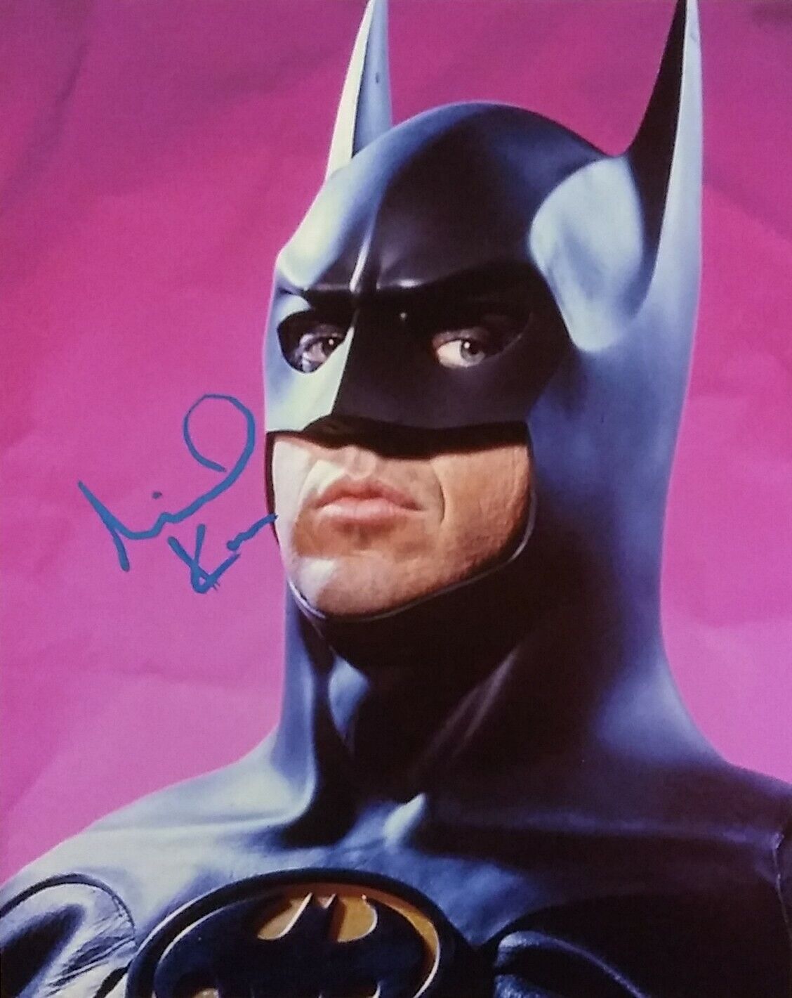 Michael Keaton signed 8 x 10