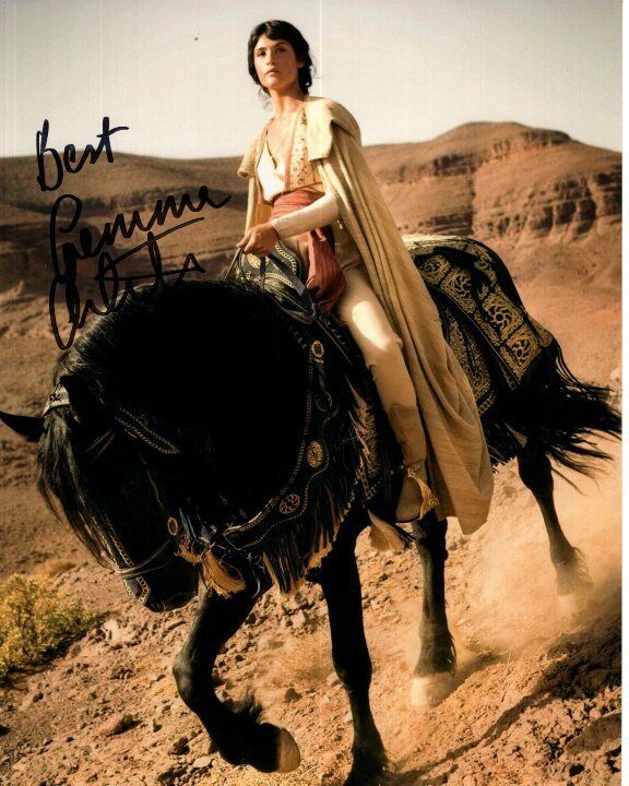 GEMMA ARTERTON Signed Autographed PRINCE OF PERSIA TAMINA Photo Poster painting