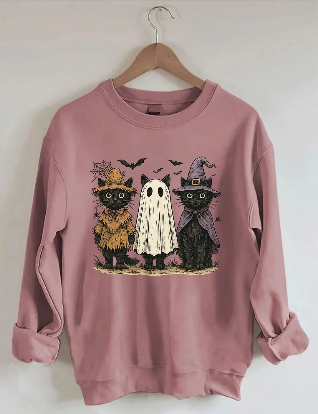  Halloween Cat Sweatshirt