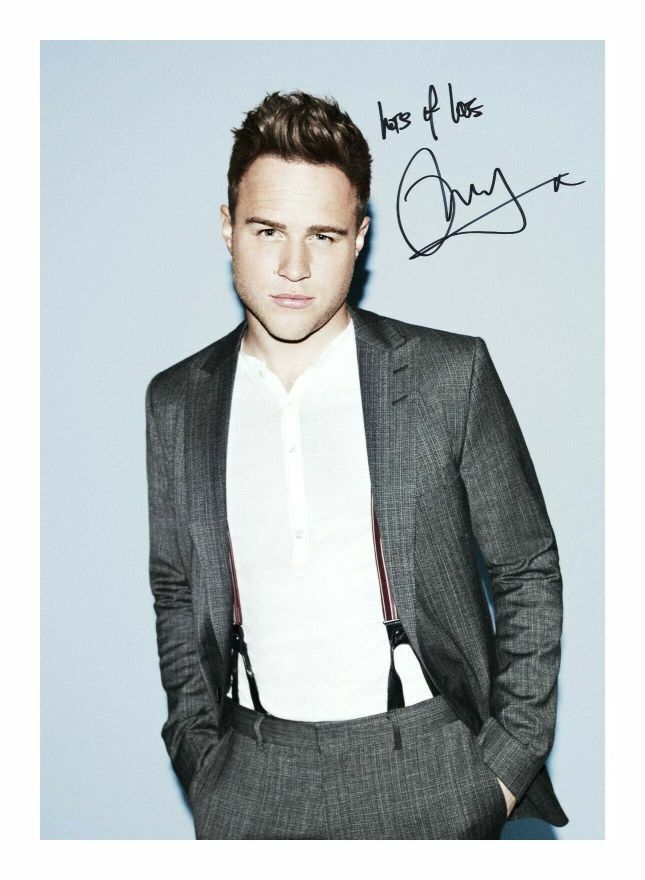 OLLY MURS AUTOGRAPH SIGNED PP Photo Poster painting POSTER