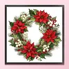 Christmas Wreath-11CT Counted Cross Stitch 40*40cm tapestrymarket