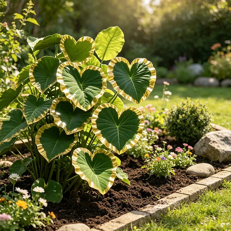 🏡💛 Golden Heart Hosta Seeds 🌿 Heart-Shaped Golden Foliage That Brightens Shady Gardens