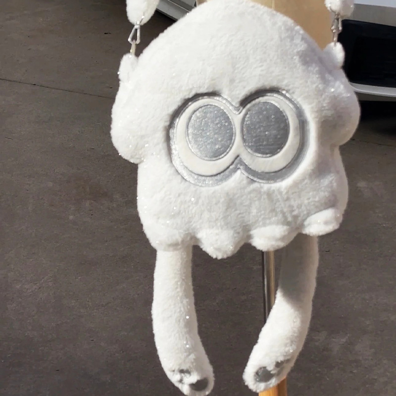  Splatoon-Inspired White Squid Bag