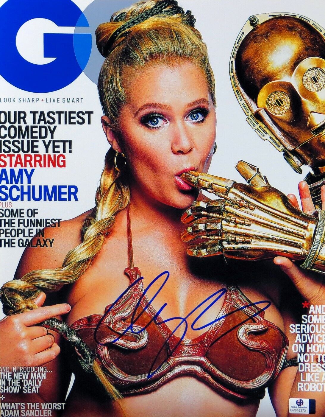 Amy Schumer Signed Autographed 11X14 Photo Poster painting Train Wreck GQ Cover GV816373