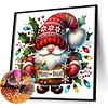 Diamond Painting-DIY Full Round Drill Xmas Gnome