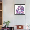 Diamond Painting -DIY Full Square Drill Black White Unicorn(35x35cm)