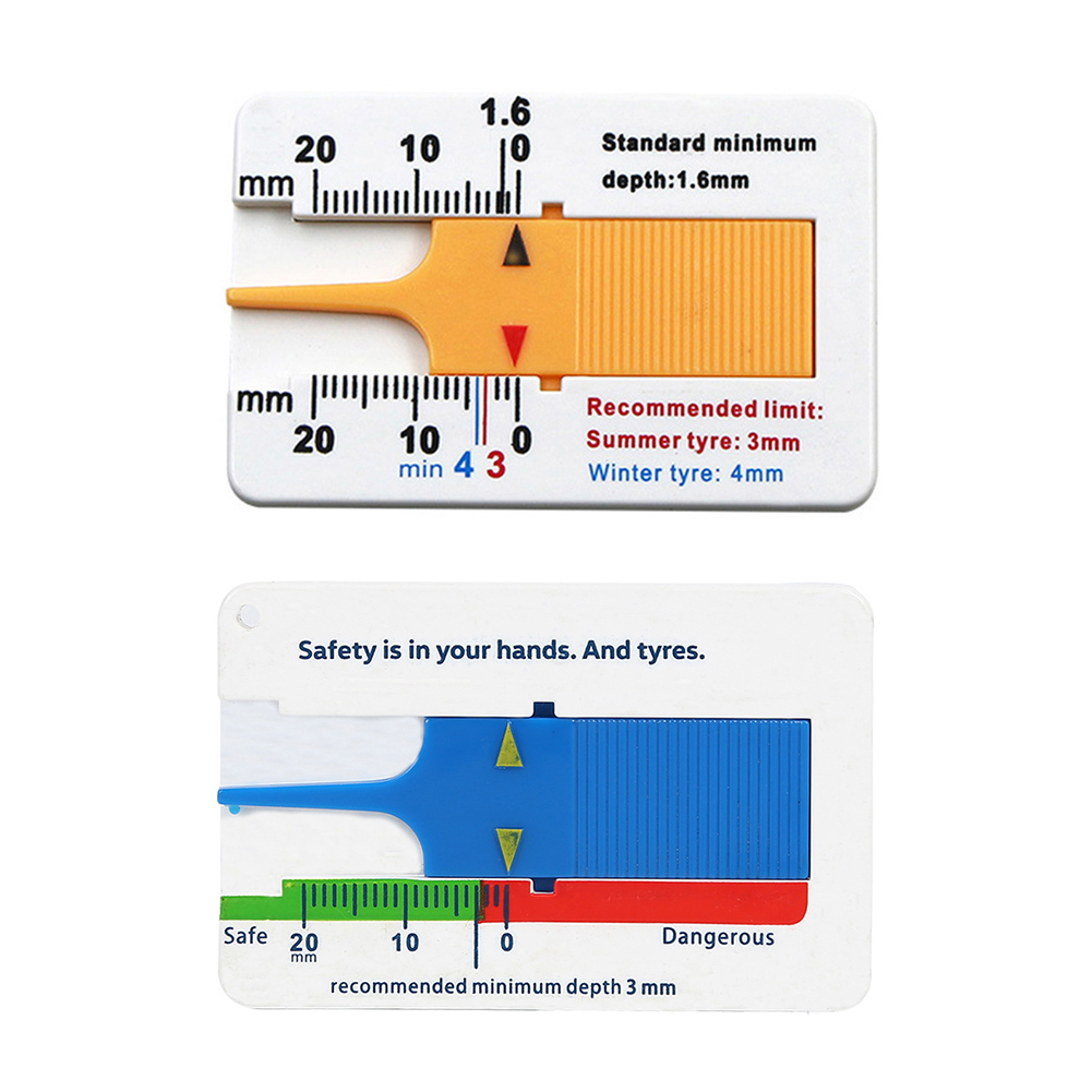 

0-20mm Car Tyre Tread Depth Vernier Caliper Auto Tire Thickness Gauge Meter, Blue, 501 Original