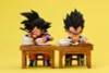 Eating Son Goku & Vegeta - Dragon Ball Resin Statue - League Studios [In Stock]