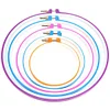 【Wholesale Discount】5pcs Plastic Hoop Ring Hoop Frame - Cross Stitch Accessories