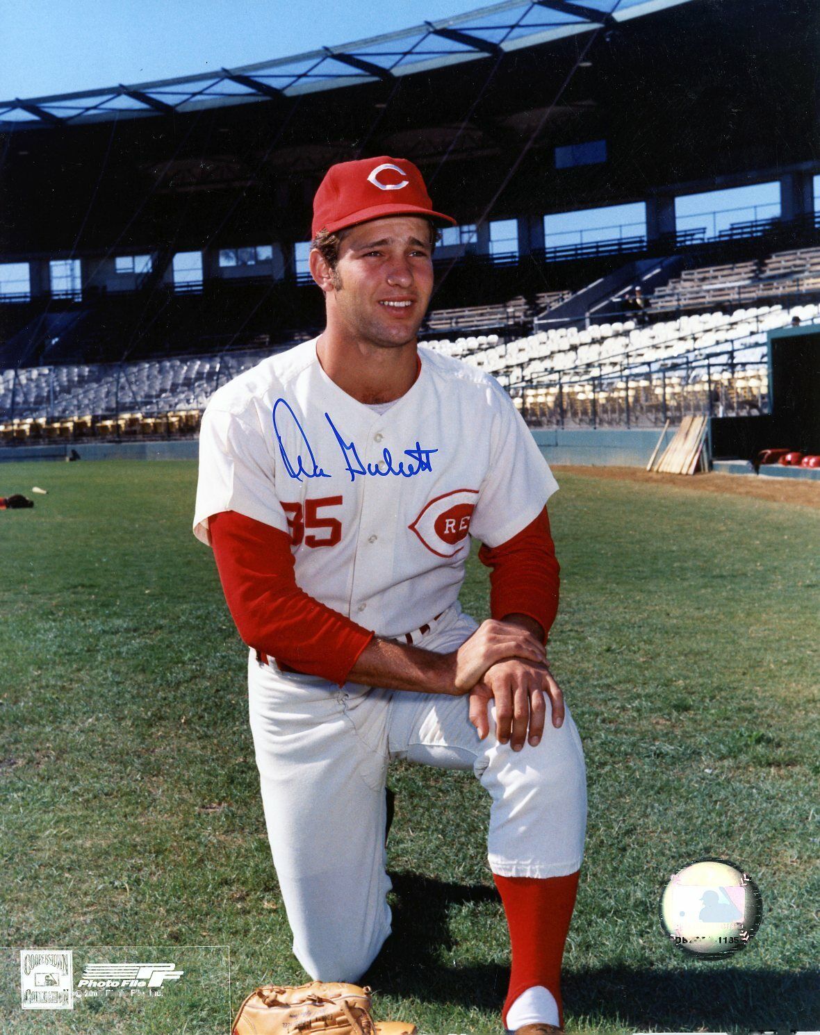 Don Gullett autographed 8x10 Cincinnati Reds#S638