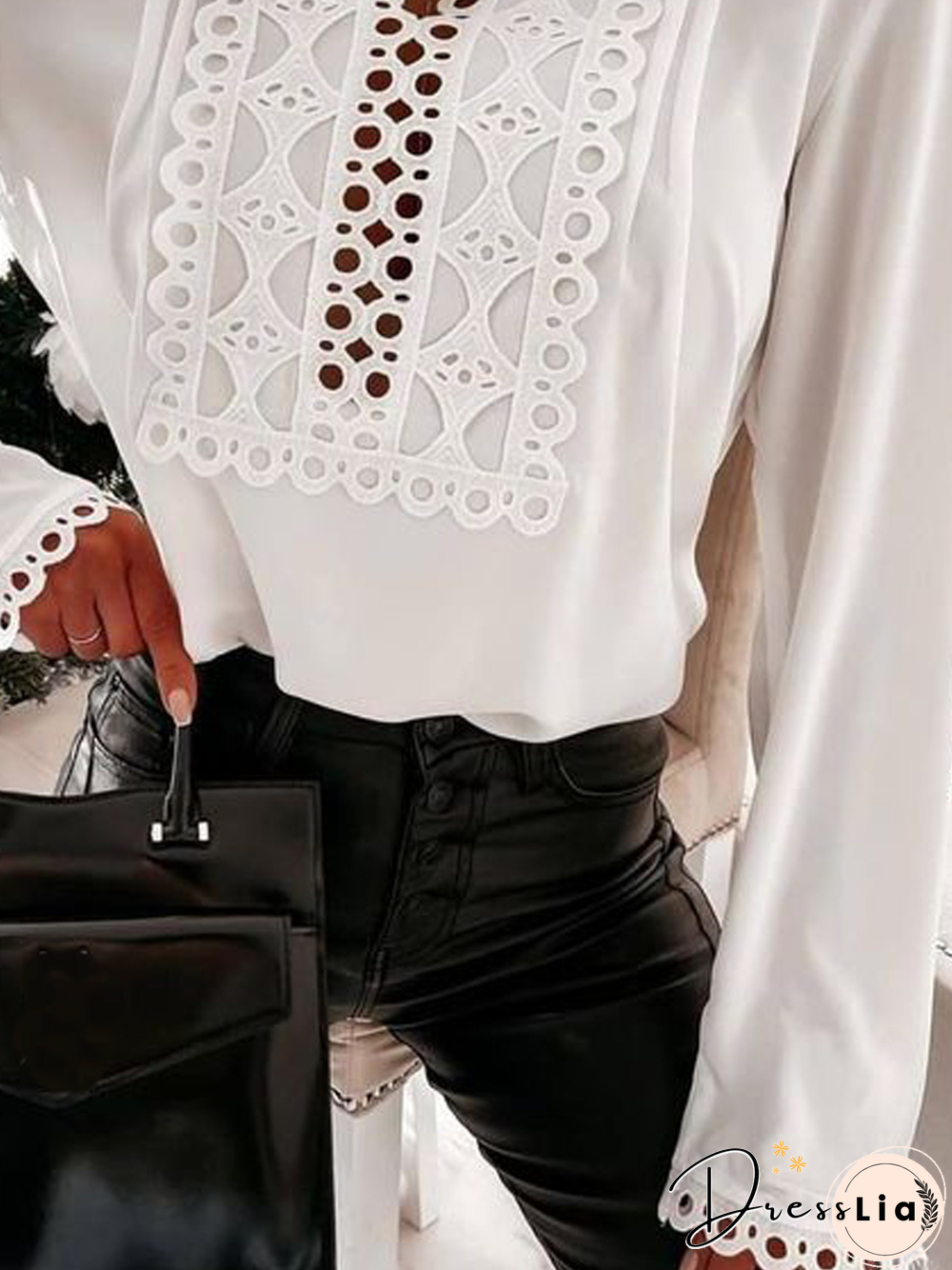 Casual Loose Notched Tops