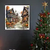 Halloween Pumpkin Street-Full Round Diamond Painting 30*30CM