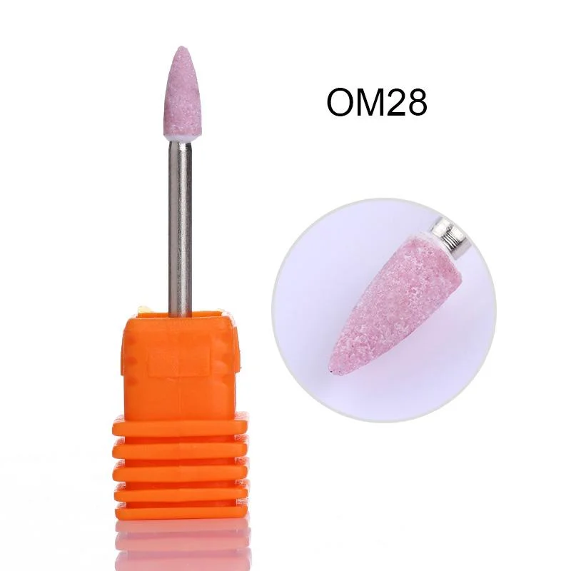 1 Pc Nail Drill Bit Multi-size Silver Manicure Nail Art Tool Electric Manicure Machine Device-Nail Inspo