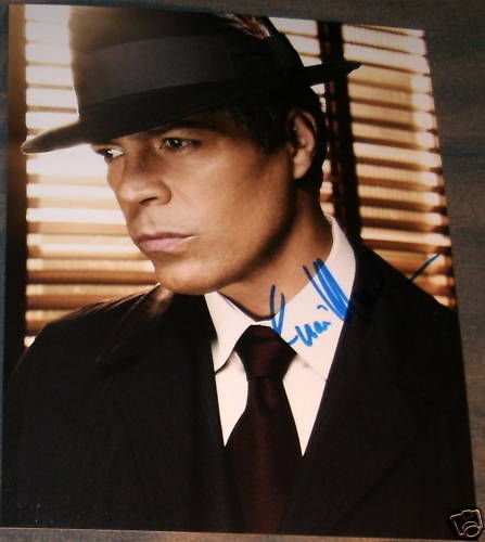 ESAI MORALES SIGNED AUTOGRAPH CAPRICA