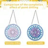 Mandala DIY Acrylic Special Shape Drill Diamond Art Hanging Decor Kits