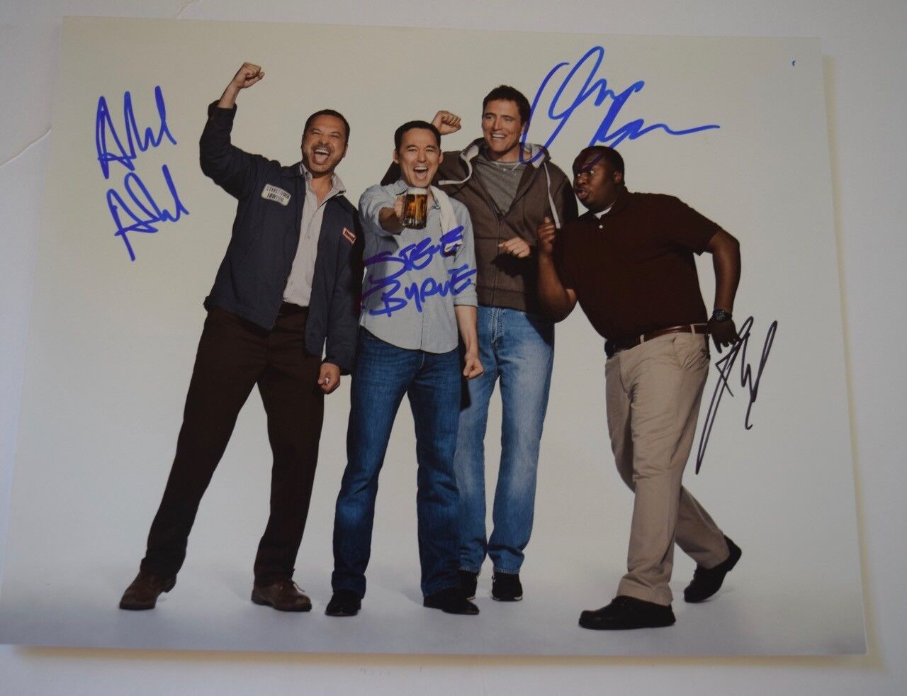 SULLIVAN & SON Cast Signed Autographed 11x14 Photo Poster painting Steve Byrne +3 COA VD