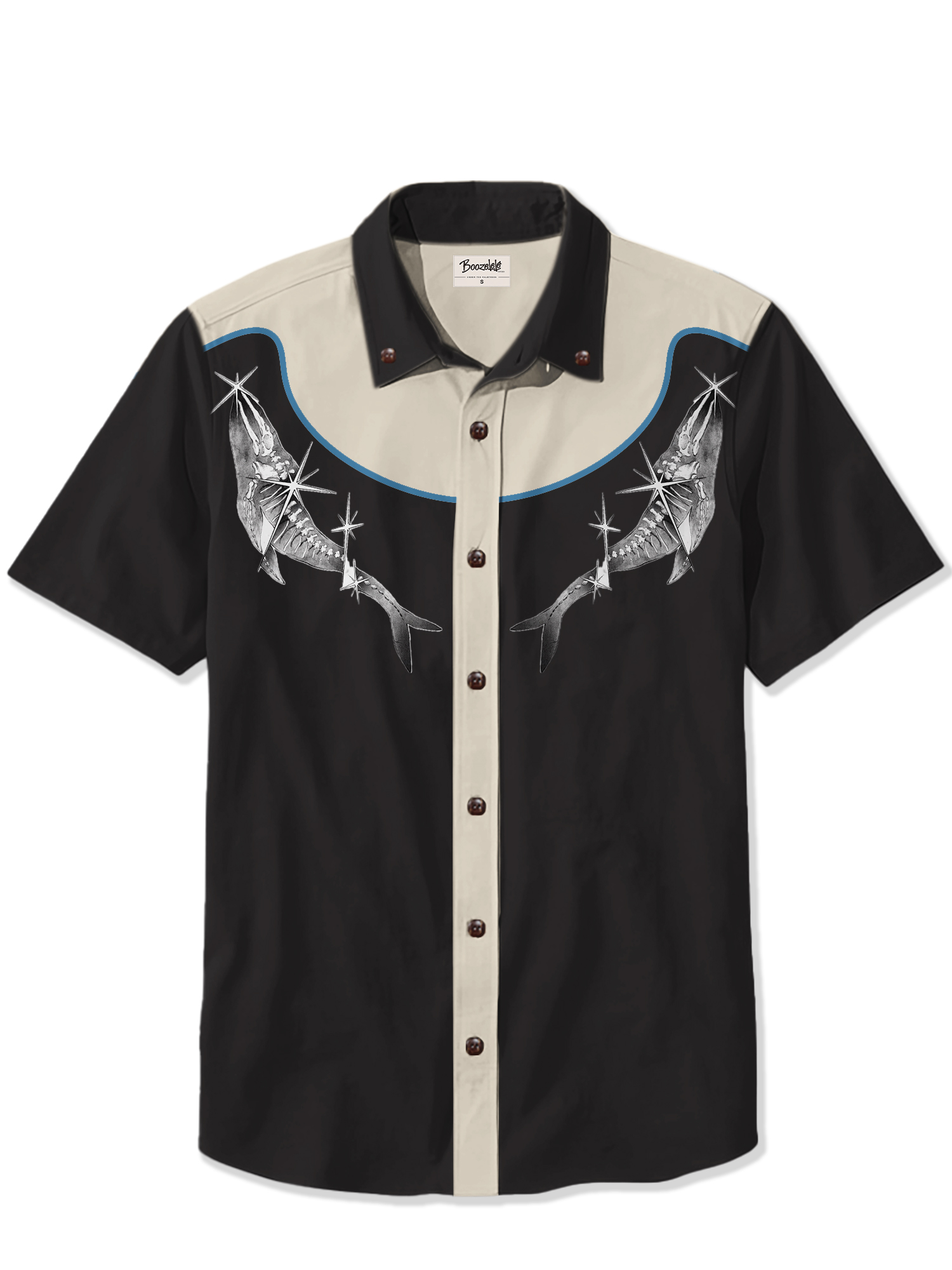 Whale Fall- 100% Cotton Shirt