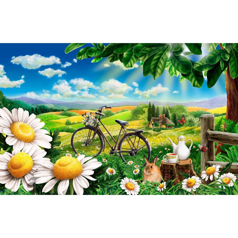 

Wild Spring Outing - Round Drill Diamond Painting - 30x40cm, 501 Original