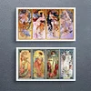 (Big Size)Goddess Of Seasons - 11CT Stamped Cross Stitch - 90*50cm