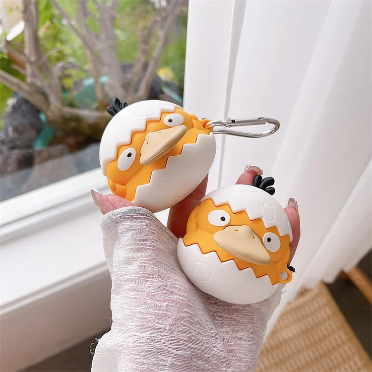 Kawaii Pokemon Psyduck AirPods Case weebmemes