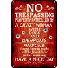 No Trespassing - Vintage Metal Signs(12*16Inch) - Warning