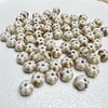 Netural Brown Khaki Colors Ceramic Beads DIY Jewelry Accessories