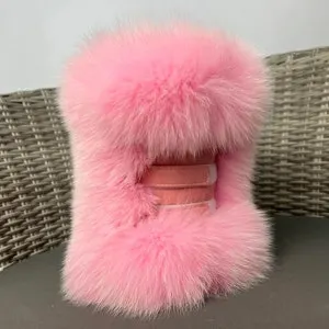 pornhint Pornhint Shadow blue fox fur pink fleshlight with handle adjustable for men (Saga Furs)