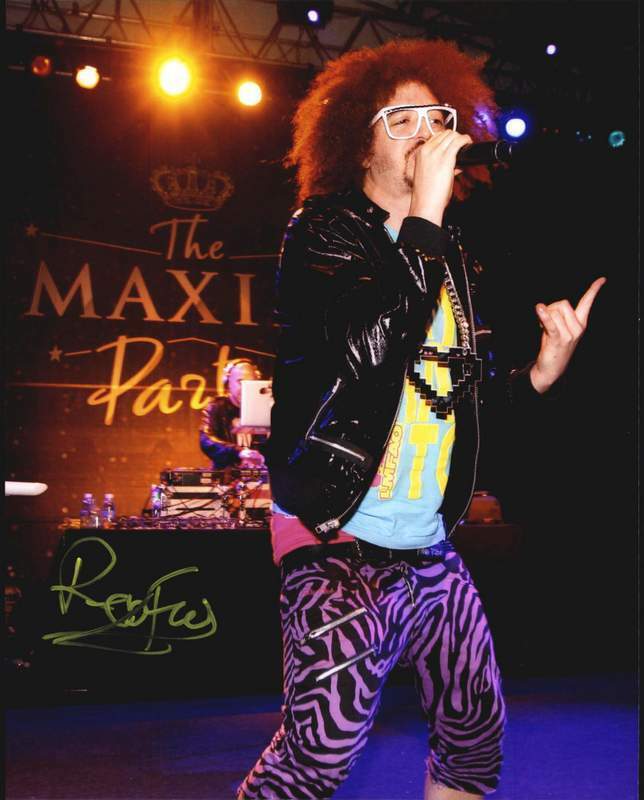 LMFAO Redfoo authentic signed rap 8x10 Photo Poster painting W/Certificate Autographed (A00341)