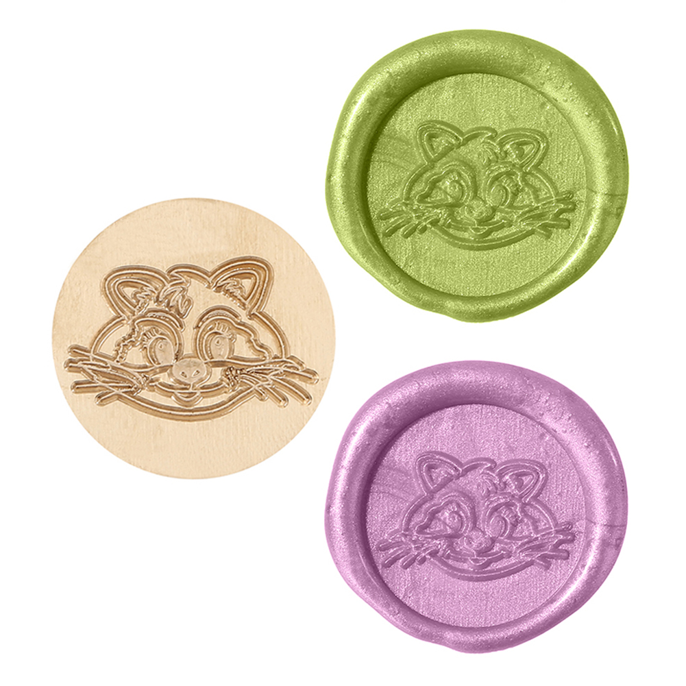 

25MM Cat Sealing Wax Stamp Head, 501 Original