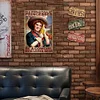 Cowgirl - Vintage Metal Signs - 20*30cm - Western