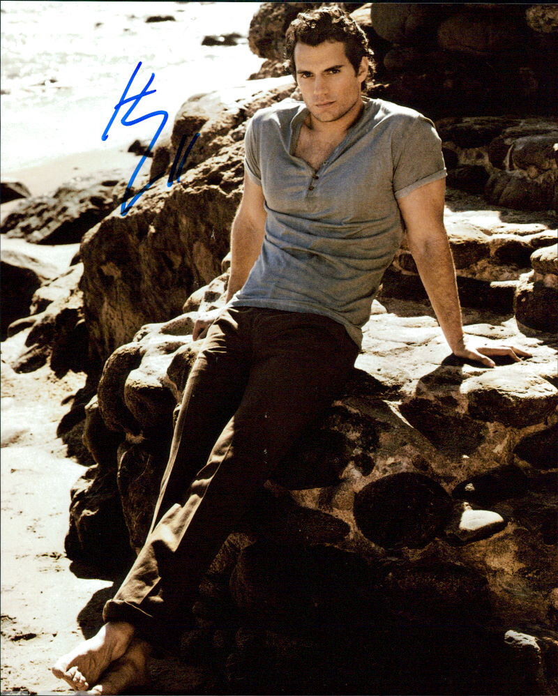 Henry Cavill signed authentic 8x10 Photo Poster painting COA