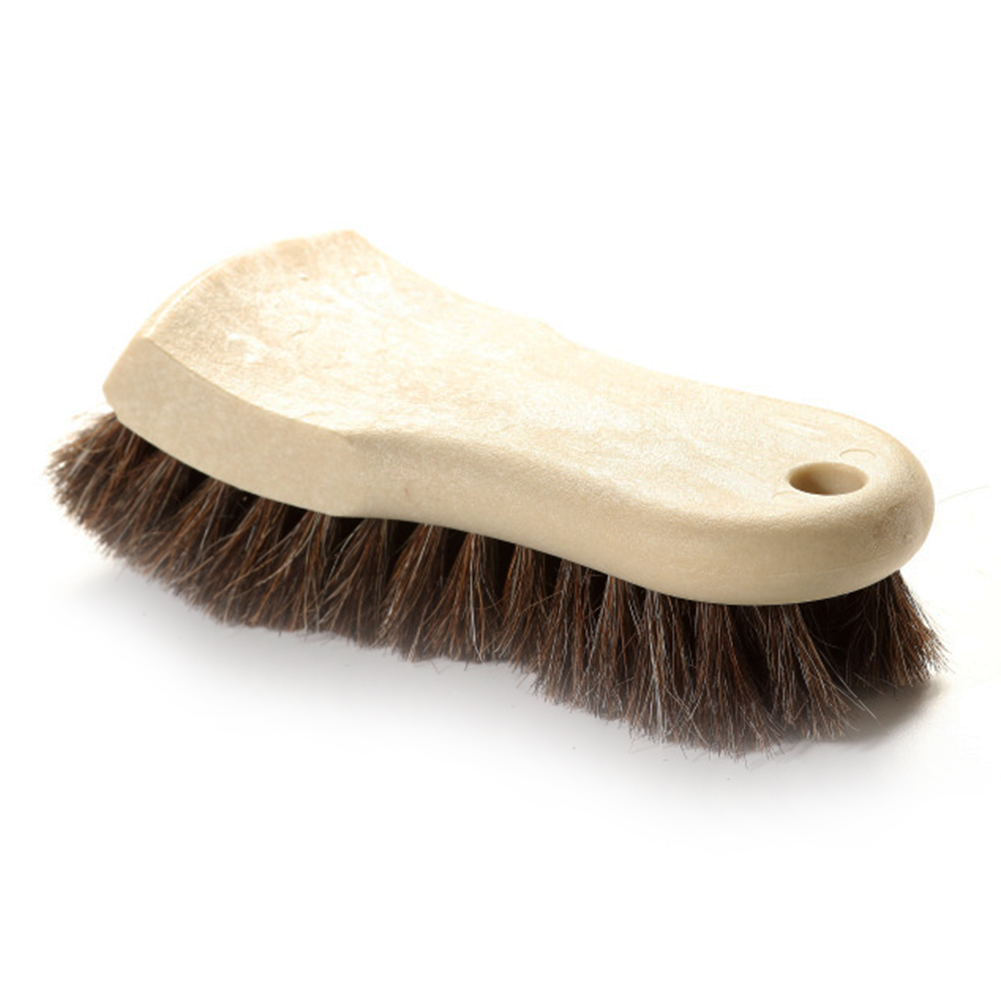 

Horse Hair Bristle Car Interior Leather Cleaning Brush with Plastic Handle, 501 Original