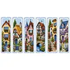 Landschaft 14CT 2 Strand Stamped Cross Stitch Bookmark Kit 30*50cm